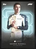 2021 Topps F1 Lights Out George Russell Formula 1 Williams Racing