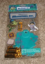 Disney EK Success Jolee's Dimensional Sticker ~ Monsters Inc. Mix....  NIP