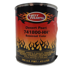 Pint Hot Hues Custom Paint Basecoat Desert Pearl Dupont Airbrush