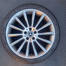 Mercedes C Class Rear Alloy Wheel Turbine 19 Inch Amg W205 A2054011400 NO WELDS