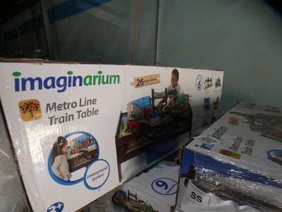 New Imaginarium Metro Line Train Table, for Ages 3-7, 100 Piece