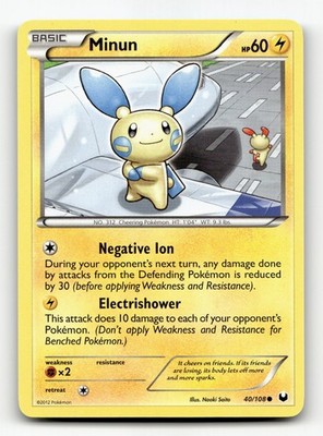 Plusle & Minun Pokémon Cards! Reverse Holo/Non Holo Rare - Choose Your Card!