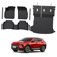 Floor Mats Set for Buick Envision 2021-2025 2026 Accessories, Full Coverage 
