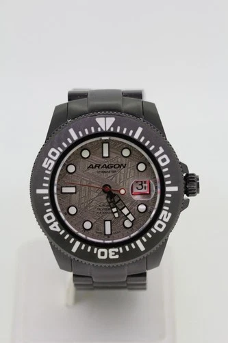 Aragon Divemaster Meteorite 2824 Stainless Steel Men's Watch (C31038632)