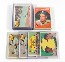 Lot of (34) 1959 Topps Baseball Stars Avg Nm BV $1085 Hank Aaron Mathews Banks