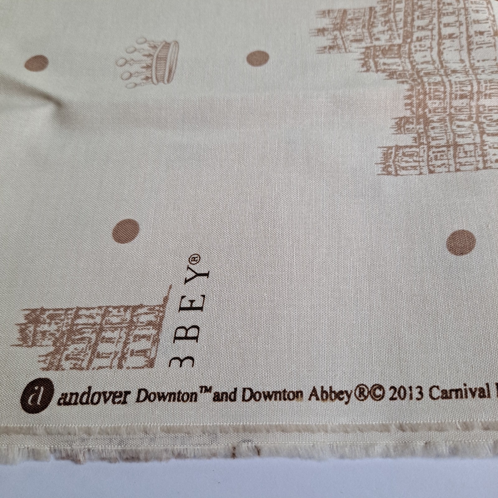 Downtown Abbey Cotton Quilt Fabric 1 Yard X 44" Andover Fabrics 2013 