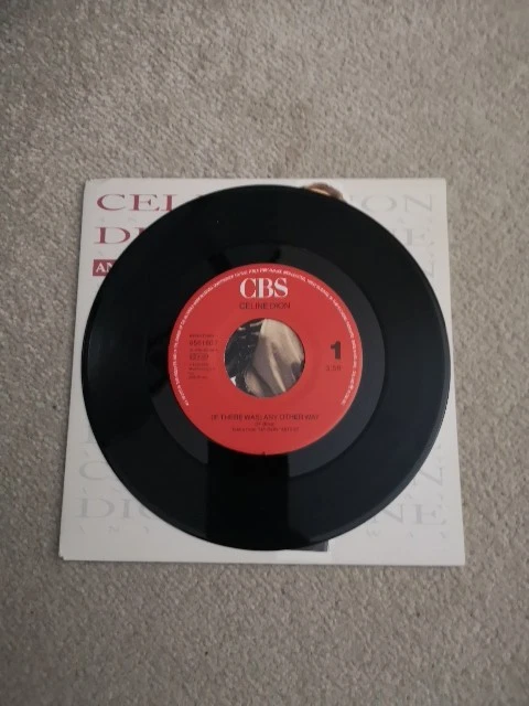 Celine Dion 7" vinyl single Any Other Way from Holland - Image 3 of 4