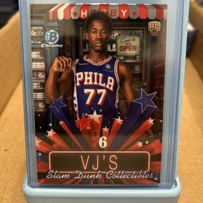 2025-26 Bowman - VJ Edgecombe Slam Dunk Collectibles Insert (RC) Sixers