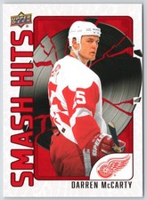 DARREN McCARTY 2025-26 DETROIT RED WINGS CENTENNIAL SMASH HITS #SH-6 RED   90351