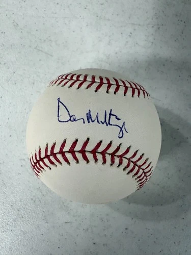 Don Mattingly Signed Baseball Autographed MLB Rawlings   COA