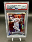 2022 Topps Chrome Sonic - Shohei Ohtani #1 Prism Refractor PSA 8
