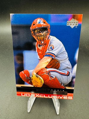 2000 Upper Deck UD Exclusives Chris Widger #164 #70/100 Montreal Expos