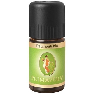 PRIMAVERA Bio Patchouli ätherisches Öl 5 ml für Diffusoren und Auto
