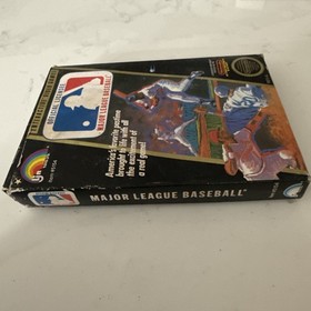 Major League Baseball NES Nintendo CIB Good Condition! Circle Seal! NICE!