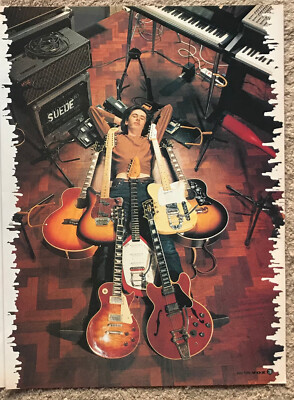 BERNARD BUTLER - 1994 Full page UK magazine poster SUEDE