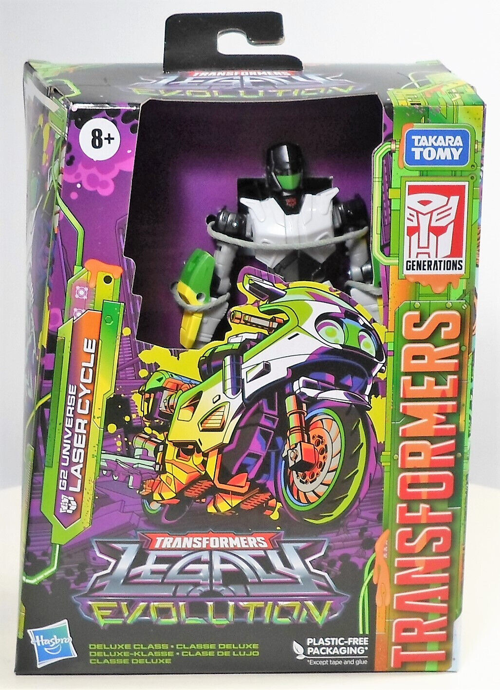 TRANSFORMERS 2023 LEGACY EVOLUTION G2 LASER CYCLE DELUXE CLASS ROBOT MIB SEALED