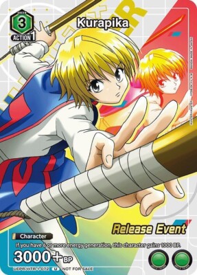 Kurapika Release Event - UEPR /HTR-1-072 NM - Union Arena 2