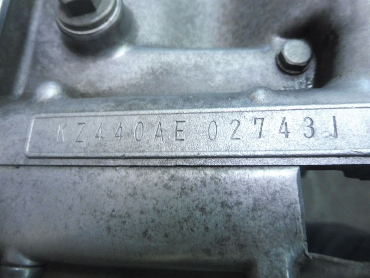1980 Kawasaki KZ440 KM356-2. engine motor compression