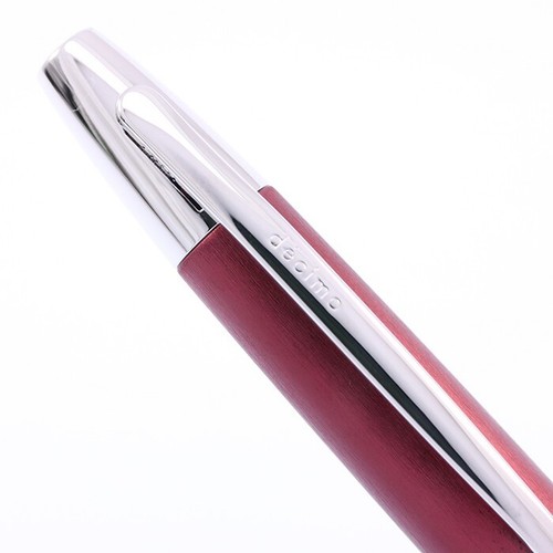 PILOT Fountain Pen Capless Decimo 20 Colors Red Aluminum Nib M 18K - Picture 12 of 13