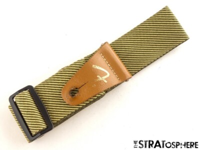 【Fender】 Custom Shop ストラップ Fender USA Custom Shop 57 Black GUITAR STRAP, Roasted