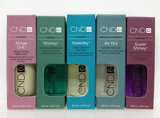 Choose any Nail Top Coat & Base Coat .33oz/ 9.8mL  -Cnd