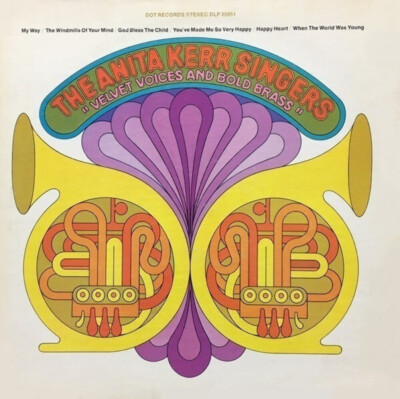 The Anita Kerr Singers - Velvet Voices And Bold Brass (LP, Album