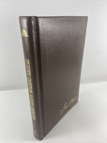 Louis L'Amour Leatherette HC Lot - Flint, Daybreakers, Silver Canyon, Burning Hi - Picture 9 of 16