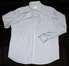 Mizzen + Main Leeward Standard Fit Mens Long Sleeve Button Front Shirt Size XL