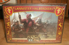 A Song Of Ice Fire - NEW/SEALED - Miniatures - Lannister Halberdiers