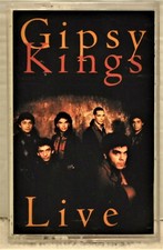 GIPSY KINGS "Live" 1992 Cassette Elektra E4 61390