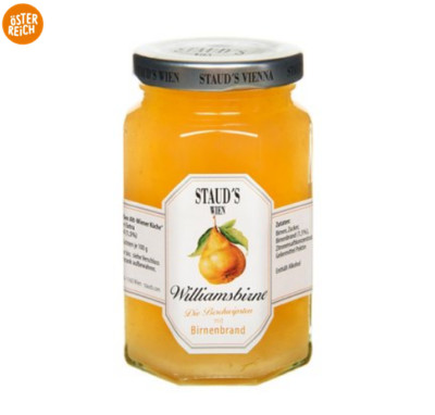 Staud´s Beschwipsten Williamsbirnen Konfitüre Marmelade 1 - 6 Stck