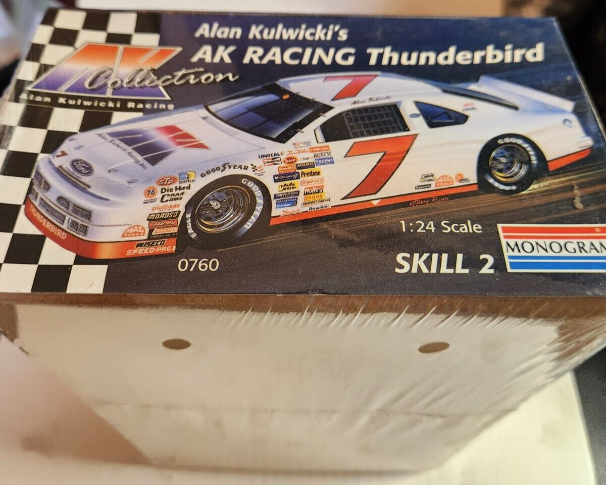 Monogram #3 Alan Kulwicki AK Racing Thunderbird 1 of 5000 1:24 Model ...