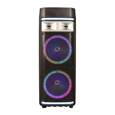 Supersonic 2x12  Rechargeable Party Speaker +Bluetooth/USB/SD/FM/AUX IQ-6612DJBT