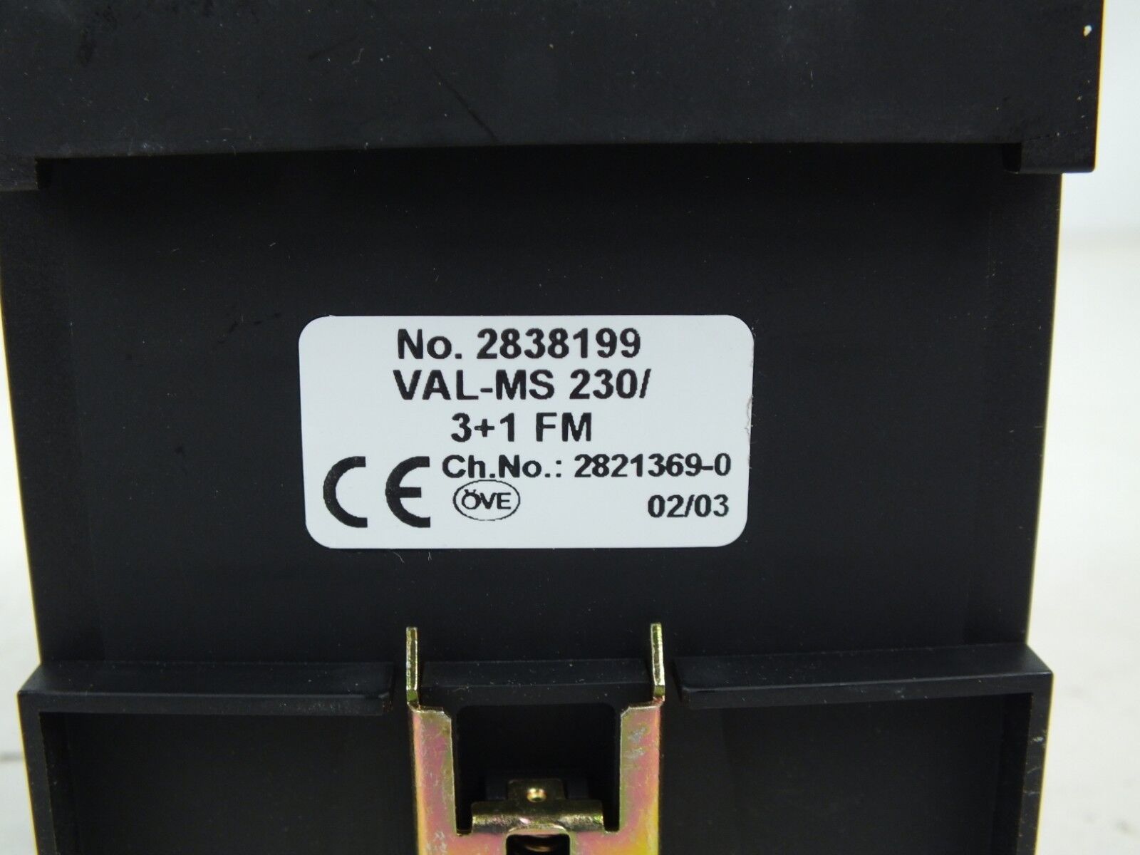 Phoenix Contact Val Ms 230 3 1 Fm Voltage Surge Arrester 230 Vac 3 Pole For Sale Online Ebay