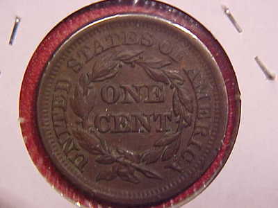 Pi様 ⑪⑬ 1854 P LARGE CENT - DARK TONE - UNC - SEE PICS! - (N4526) | eBay