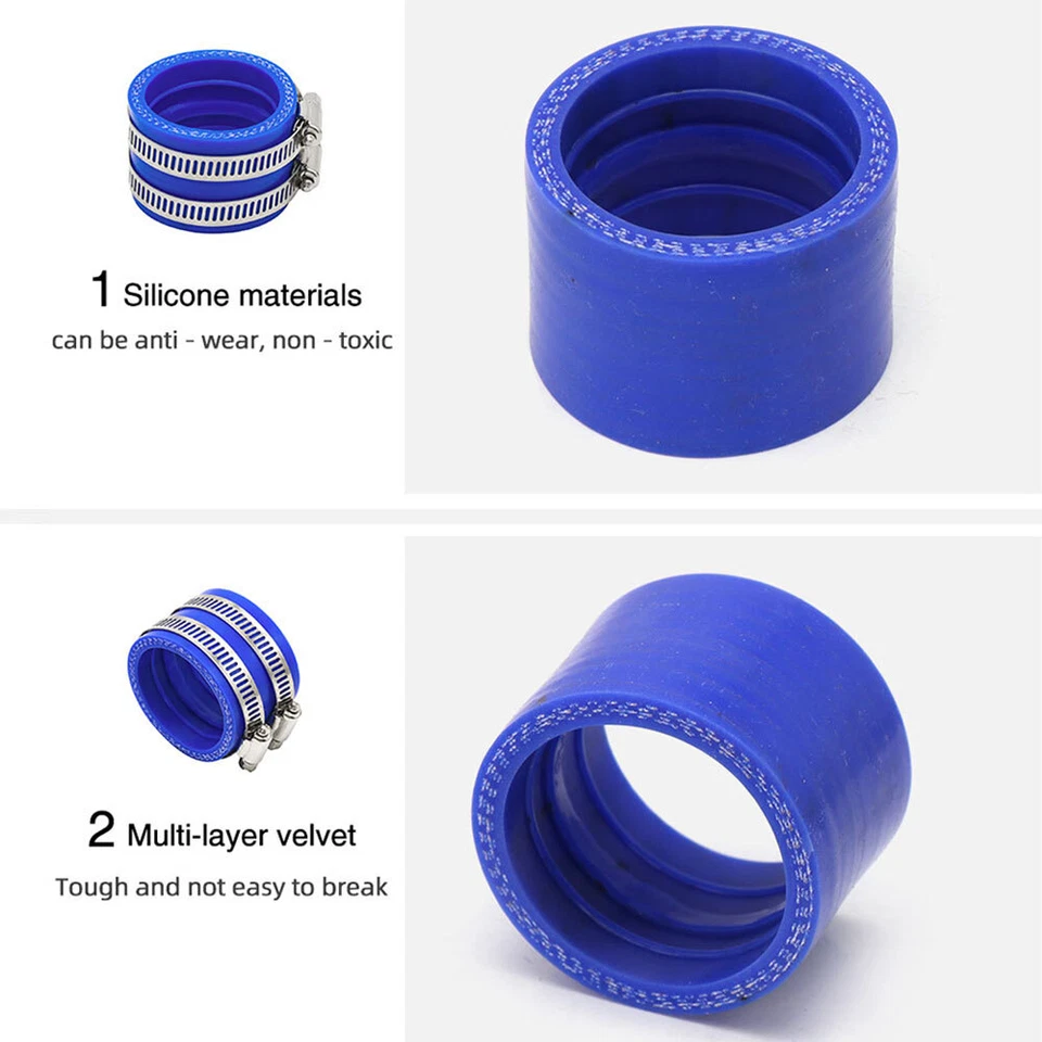 45mm Carburetor Flange Intake Adapter Carb Manifold Boot Fit For Motorcycle - Image 2 of 4