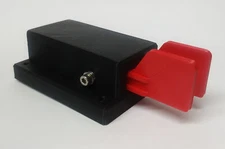 CW Morse Code Keys Iambic Double Paddle Morse Code Key, Black and Red