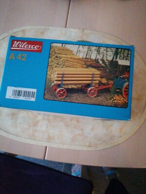 VINTAGE WILESCO  Langholzwagen A 42  - Neu / OVP - Rarität