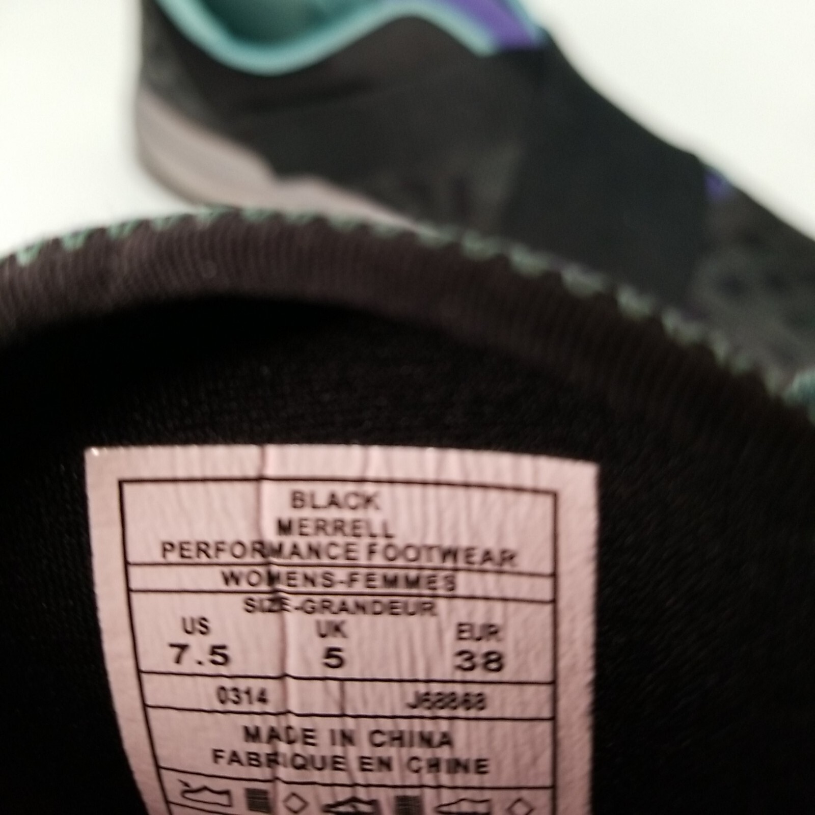 Scarpe Merrell All Out Rave Minimalist Sport Comfort taglia 7 5 nere