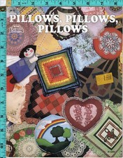 Pillows, Pillows, Pillows"  1978 Craft Course Pub. Booklet w/Pattern Sheet SP-17