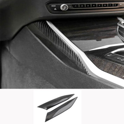For BMW 3-Series G20 2020-2022 Carbon Fiber Console Gear Shift Both Side Trim