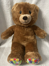 Build A Bear 15 HAPPY BIRTHDAY Brown Teddy Bear Plush Stuffed BAB Soft Cuddly