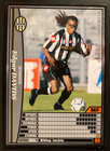 2002-03 Panini WCCF Serie A Clubs # 121 Edgar Davids Juventus black soccer card