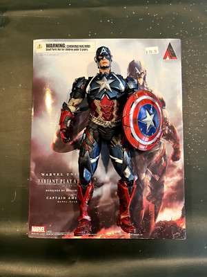 Marvel Universe Captain America  Variant Play Arts Kai Action Figure Square Enix