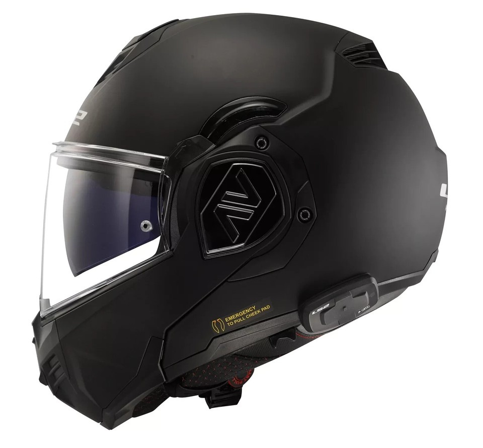 LS2 - Advant Solid matt motorcycle helmet - Biker Outfit