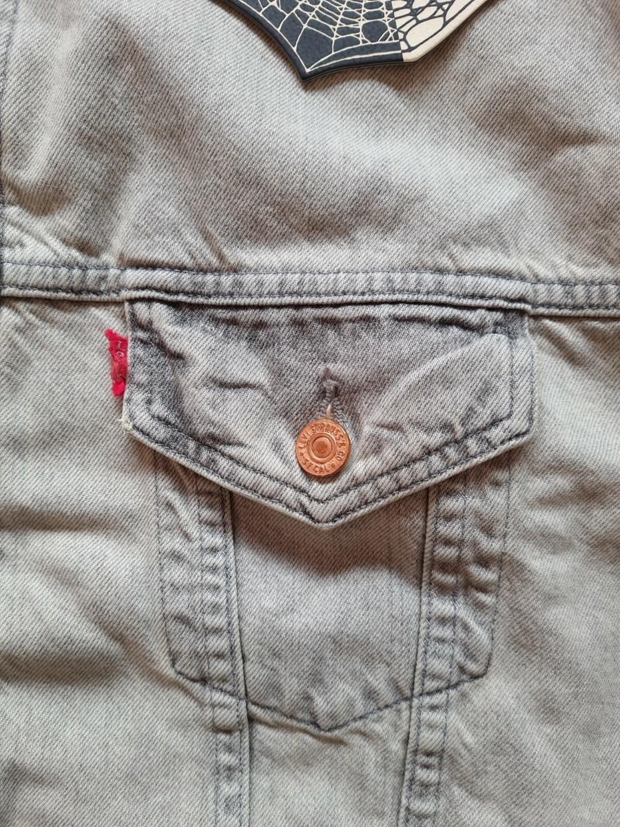 Veste Levi's Vintage Clothing (LVC) Flannel Trucker 'Leave Me Alone' - Taille M FW20 - Neuf Avec étiquettes