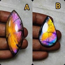 Best Quality Multi Fire  Multi Color Labradorite Cabs For Jewelry making