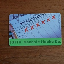 R 07 / 09.99 - LOTTO Urlaubsplan - Nächste Woche Du. - Chef, weshalb ... - Leer