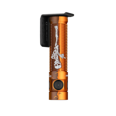 Olight Baton 3 Pro Orange Skeleton Rechargeable Flashlight, 1500 L