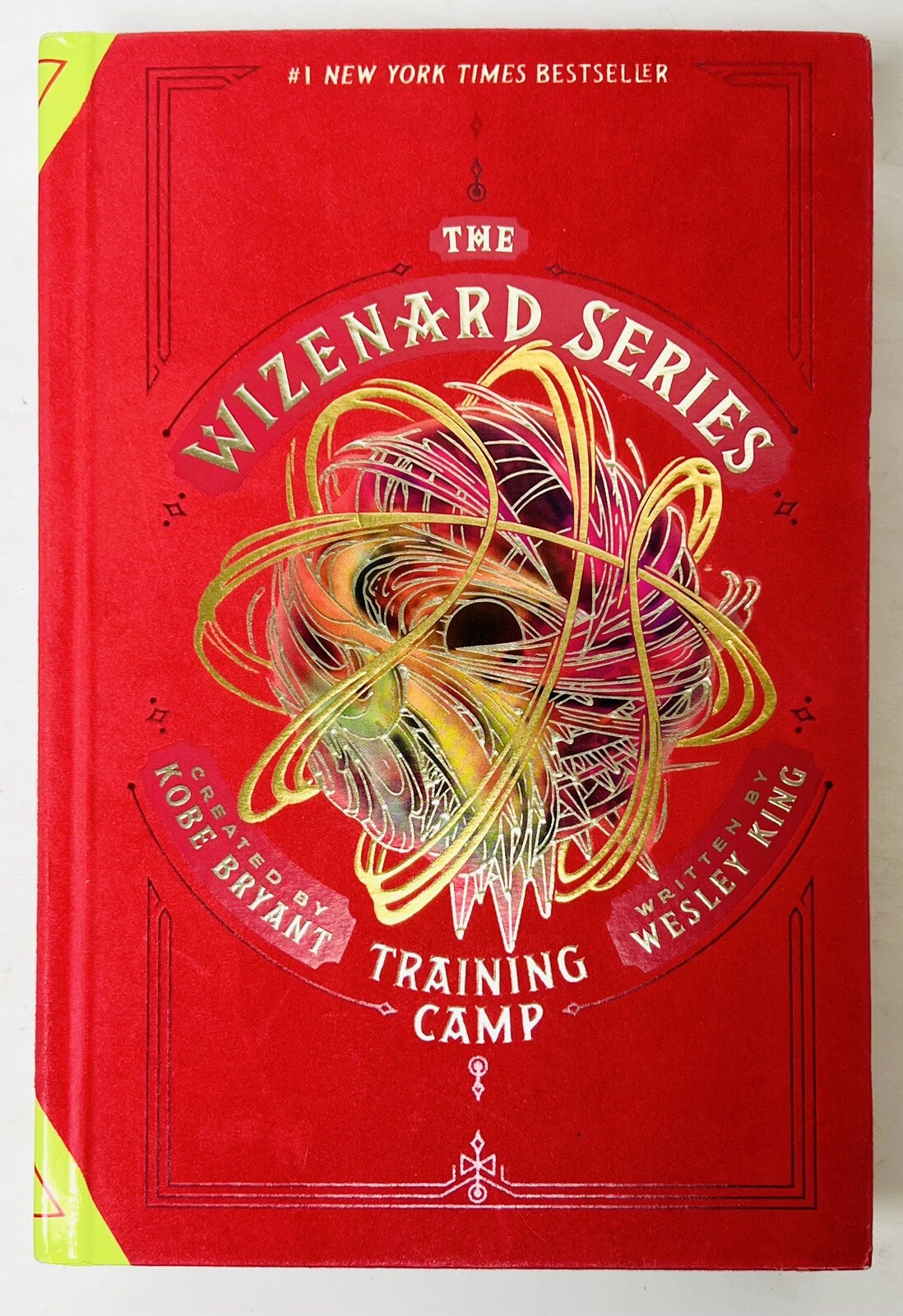 KOBE BRYANT SIGNED The Wizenard Series Training Camp Book 1st EDITION HC NO DJ